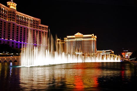 The Bellagio Fountains In Chicago IL